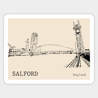 Salford England Magnet
